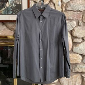 👔Perry Ellis grey button down